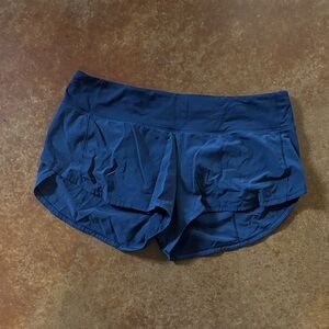Lululemon Athletica Deep Blue Athletic Shorts